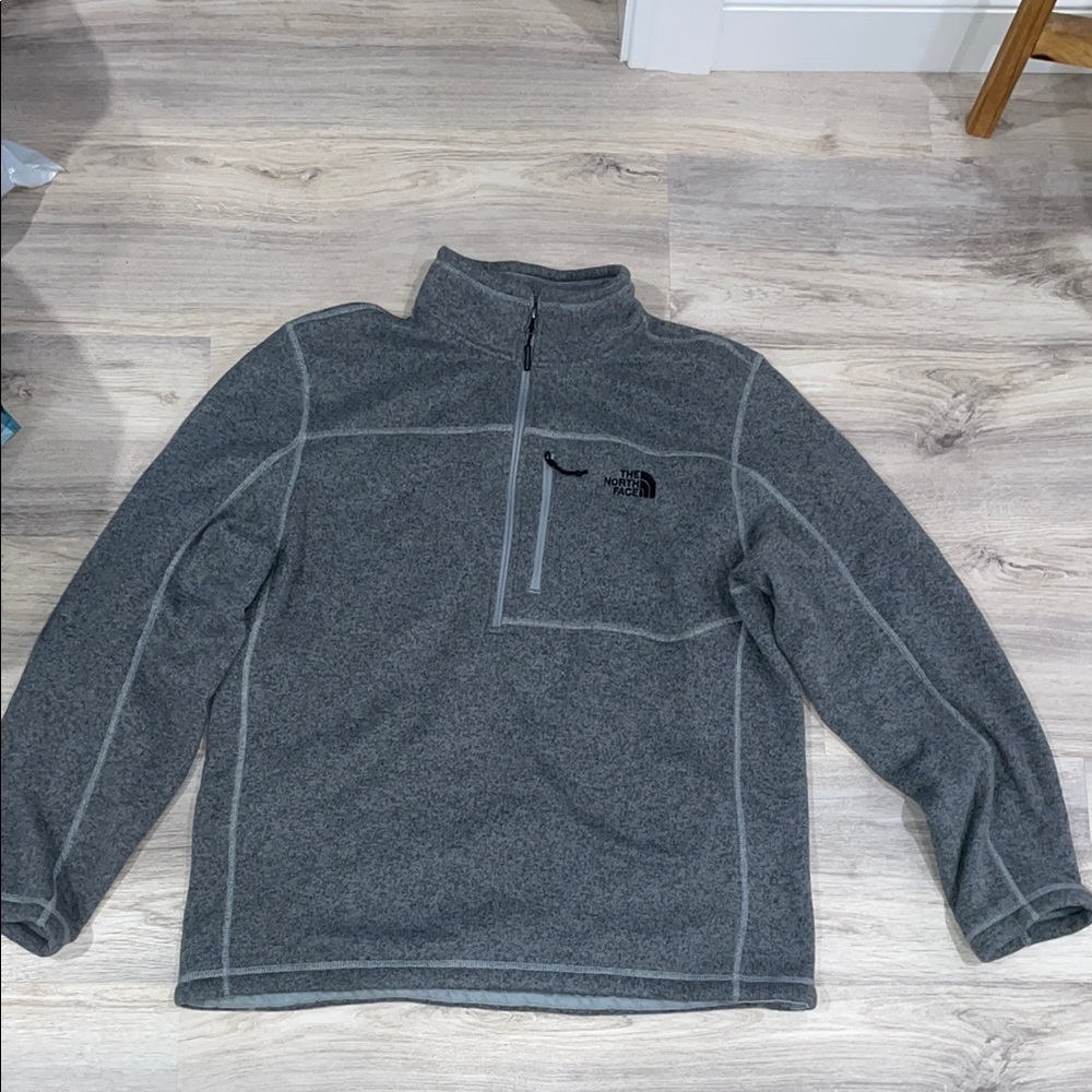 The North Face Gray Fleece Pullover